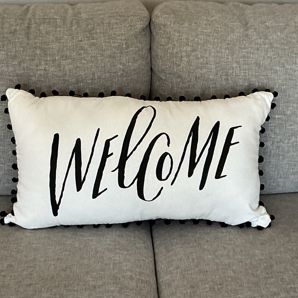 Welcome Pillow - Hobby Lobby